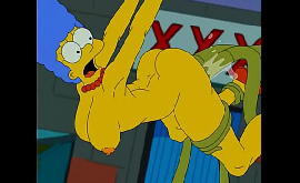 Marge hentai sendo fodida por tentáculos
