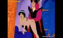 Porno desenho video princesa Jasmine virando puta