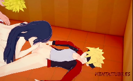 Naruto pixxx fodendo Hinata com seu filho Boruto